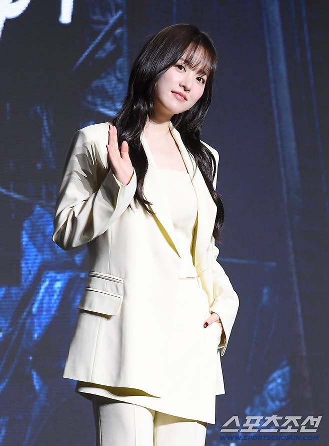 디즈니플러스 오리지널 시리즈 '골드랜드' 제작발표회가 27일 오전 서울 여의도 콘래드호텔에서 열렸다. 박보영이 포즈 취하고 있다. 정재근 기자 cjg@sportschosun.com/2026.4.27/