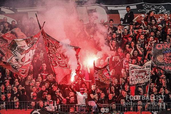 바이엘04레버쿠젠 서포터. 게티이미지코리아