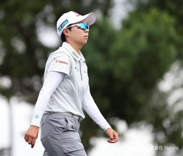 윤이나, 양희영, 황유민, 임진희, 이소미, 최혜진, 유해란, 양윤서, 넬리 코다 등과 함께 2026년 미국여자프로골프(LPGA) 투어 메이저 골프대회 셰브론 챔피언십에 출전한 김효주 프로가 최종라운드에서 경기하는 모습이다. 사진제공=ⓒAFPBBNews = News1 (사진을 무단으로 사용하지 마십시오.)