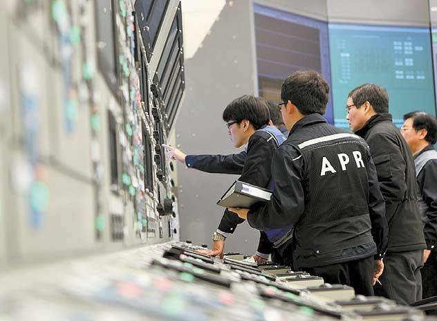 원전의 두뇌 및 조종석 역할을 하는 주제어실(MCR). [사진 한수원]