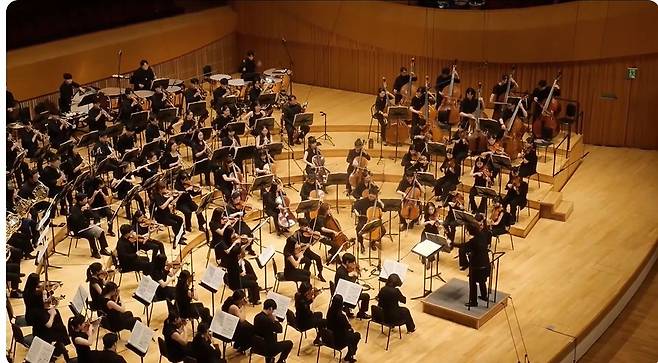 지난 2024년 진솔 말러리안 시리즈 연주 장면. [유튜브 캡처]