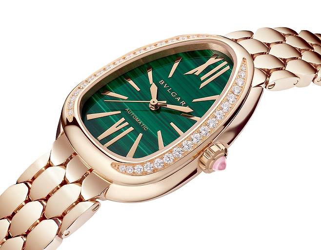 올해 출시한 불가리의 '세르펜티 세두토리' 말라카이트 버전. 사진 불가리