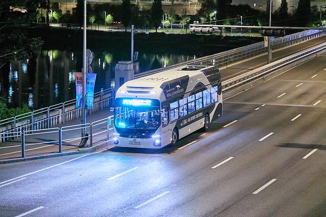 A504 버스의 모습. [서울시]