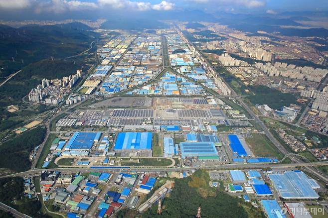 창원 스마트그린산단 전경. /사진=한국산업단지공단