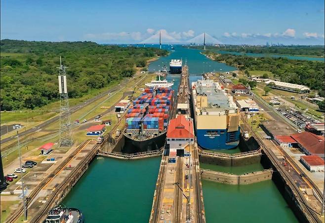 사진=파나마운하 공식 X
