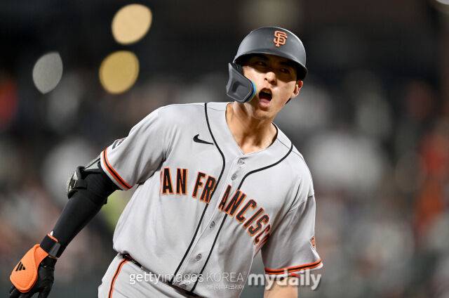 이정후가 포효하고 있다./게티이미지코리아