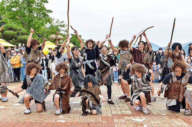 지난해  공주 석장리 구석기축제 장면 [공주시 제공. 재판매 및 DB 금지]