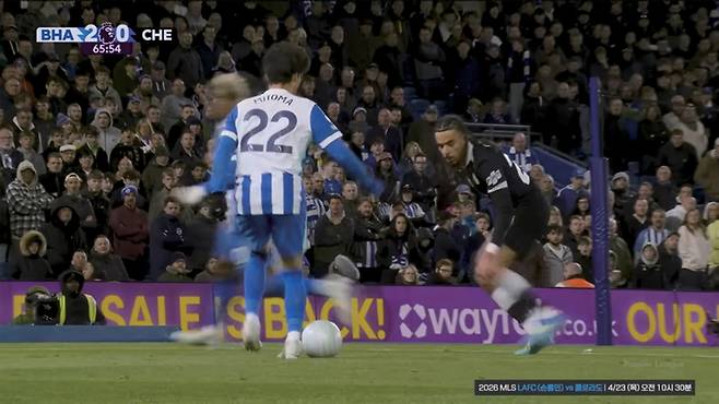 쿠팡플레이 EPL 중계 화면 캡처 ⓒ유튜브 쿠팡플레이 채널 캡처