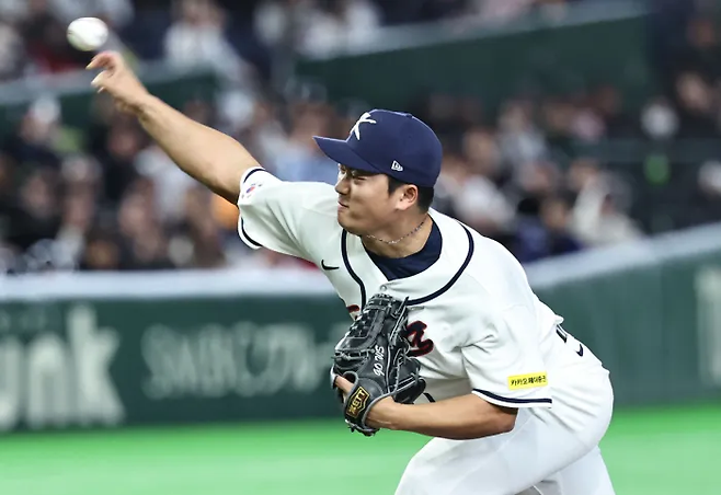 WBC 당시 고우석. 연합뉴스