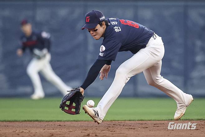 ▲ 한태양 ⓒ롯데 자이언츠