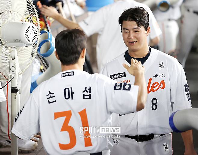 ▲ 손아섭 노시환 ⓒ곽혜미 기자