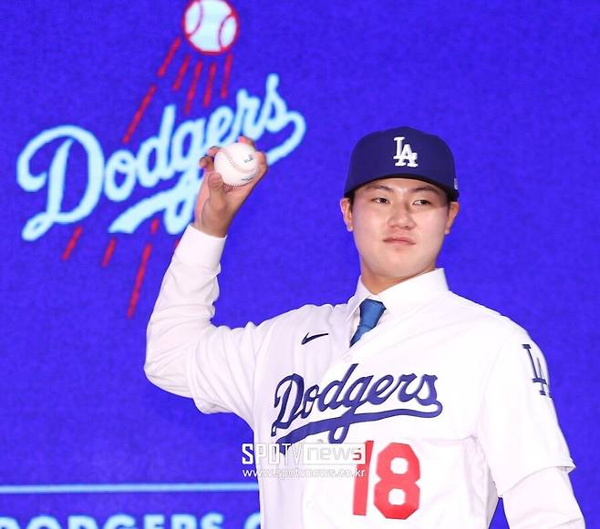 ▲ 확실히 달라진 제구력을 보여주며 현지의 시선을 사로잡고 있는 LA 다저스 장현석 ⓒ곽혜미 기자