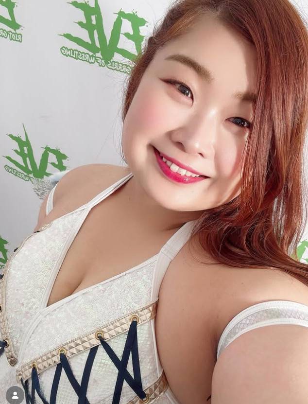 일본 전 여자 프로레슬러. 유우. /사진=유우 인스타그램 갈무리