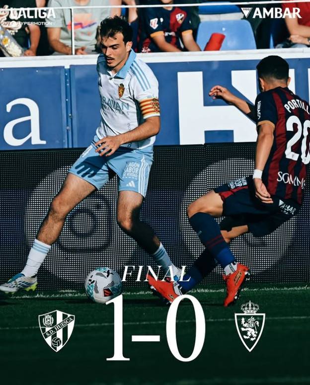 사라고사-우에스카 경기 장면. /사진=사라고사 공식 SNS 갈무리