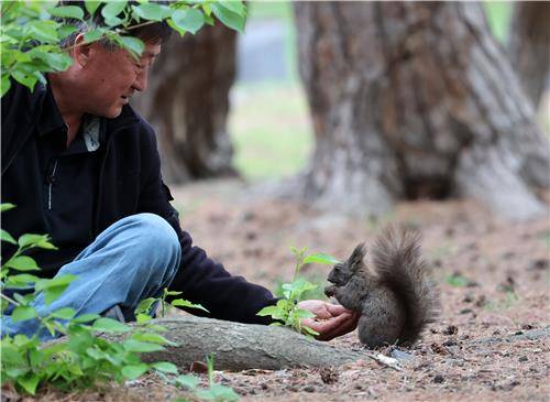 도심 숲의 우정 [촬영 유형재]