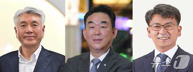 민선 9기 강원 정선군수 선거에 도전하는 더불어민주당의 최승준 후보, 국민의힘의 최철규 후보와 무소속으로 출마가 예상되는 전영기 정선군의장. 사진은 소속 정당 순. (재판매 및 DB금지)/뉴스1