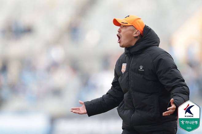 화성 차두리 감독. 제공 | 한국프로축구연맹