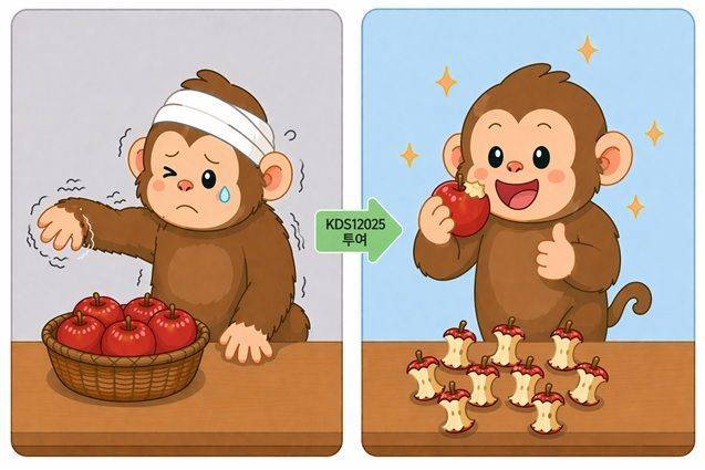 뇌졸중 원숭이에 KDS12025 투여 결과 운동기능 완전 회복. 뇌졸중 원숭이 모델에 연구진이 개발한 신약후보물질 KDS12025를 투여한 결과, 일주일 만에 운동장애가 완전히 회복되었다. 과일을 집어먹는 실험에서 뇌졸중 원숭이는 운동장애로 움직일 수 없었지만, KDS12025로 치료한 원숭이는 10번 모두 성공했다. 연구진 제공