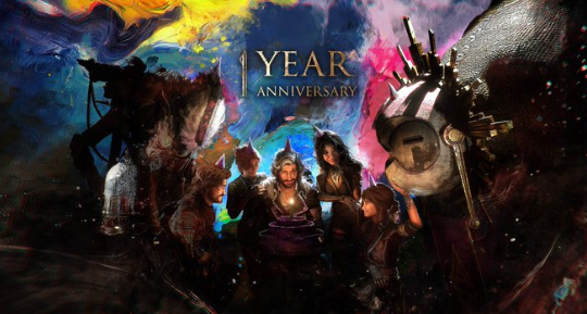 '클레르 옵스퀴르: 33 원정대' 1주년 기념 이미지. 자료 제공 : 스마일게이트