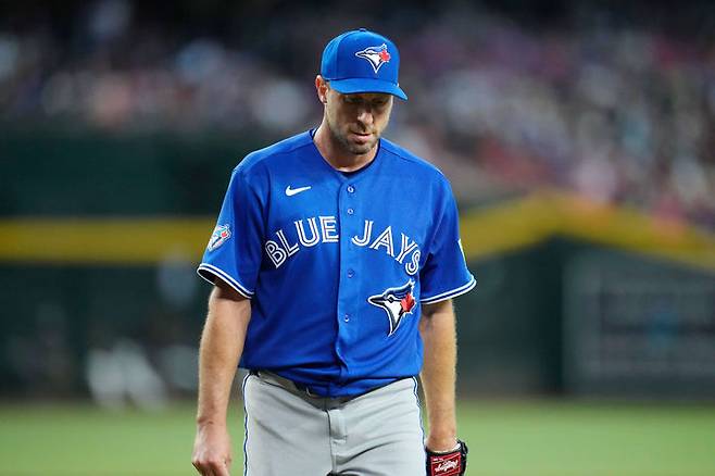 [피닉스=AP/뉴시스] 메이저리그(MLB) 토론토 블루제이스의 맥스 셔저. 2026.04.19