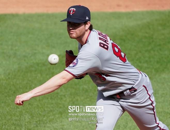 ▲ 미네소타 트윈스 시절의 찰리 반즈
