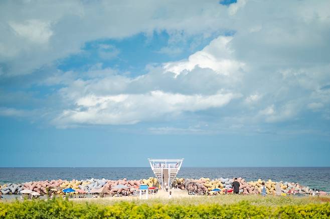 사근진해변 멀티플 광장 [강릉시 제공. 재판매 및 DB 금지]