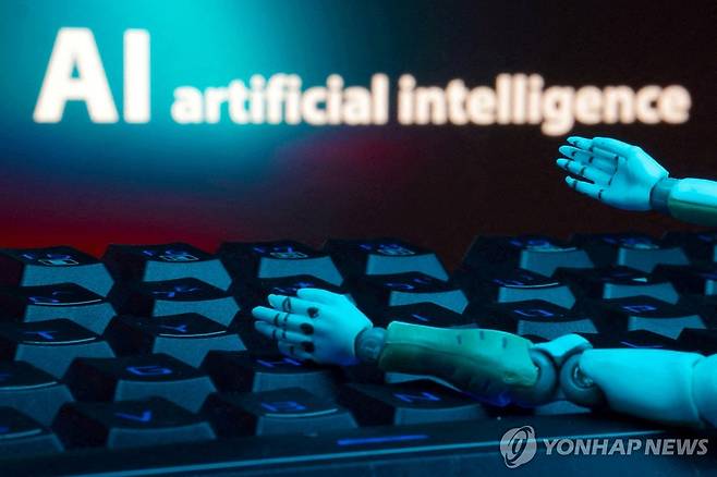 업무용 로봇과 AI [자료 화면] [로이터=연합뉴스. 재판매 및 DB 금지]