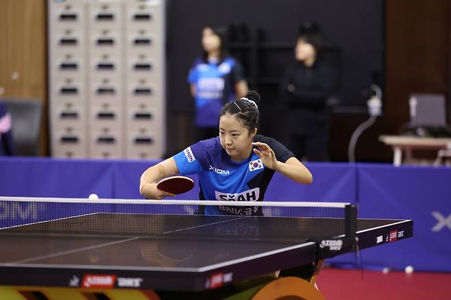 한국 여자탁구 간판 신유빈 [대한탁구협회 제공. 재판매 및 DB 금지]