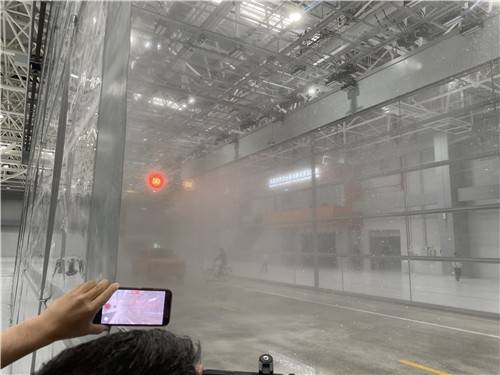 지리 안전센터 폭설 상황 ADAS 성능 테스트 [촬영 윤민혁]