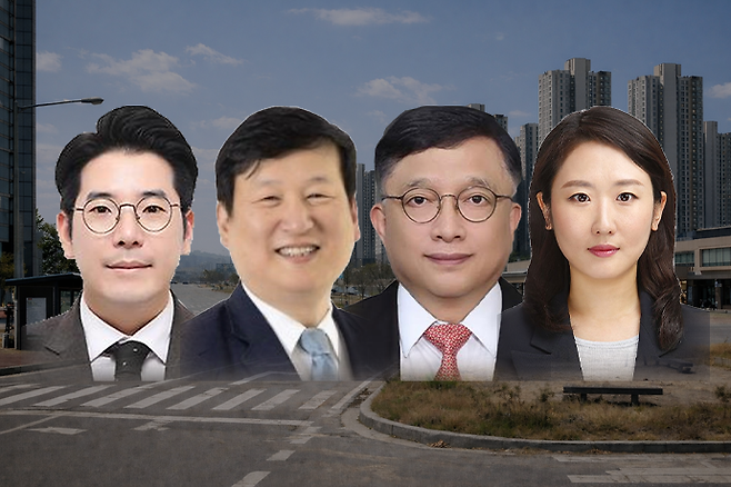 오주석 고려대학교 대학원 스마트도시학과 교수,&nbsp;이희정 서울시립대학교 도시공학과 교수,&nbsp;한상훈 경제정의실천시민연합 도시개혁센터 정책위원장,&nbsp;유혜정 한반도미래인구연구원 인구연구센터장.