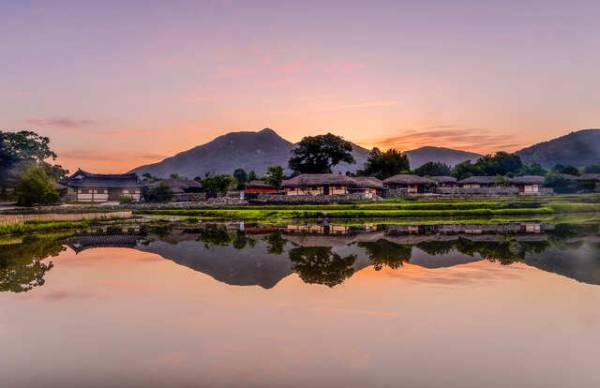 아산 외암마을 전경-충남도 제공