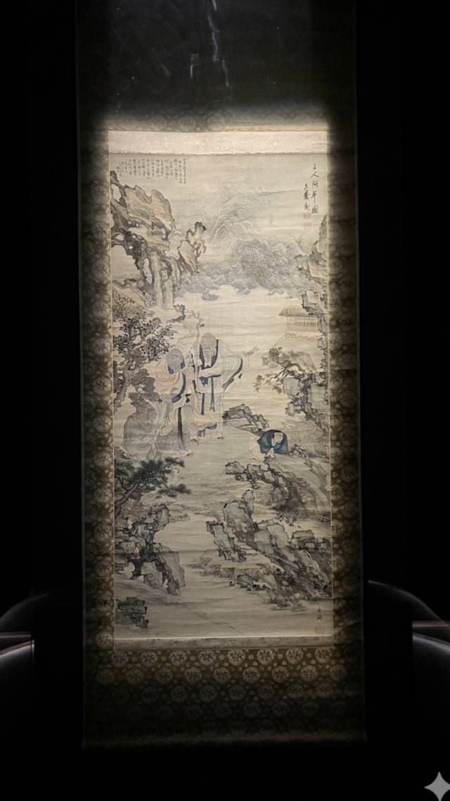 명품 전시로 만나는 오원 장승업( 1843-1897)의 ‘삼인문년(三人問年): 세 사람이 나이를 묻다’. 김은영 기자 key66@