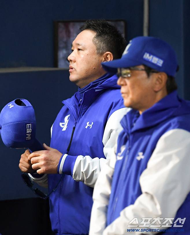 믿었던 필승조가 모두 무너진 상황 박진만 감독은 할 말을 잃었다.