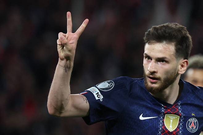 득점한 흐비차  AFP<저작권자(c) 연합뉴스, 무단 전재-재배포, AI 학습 및 활용 금지>