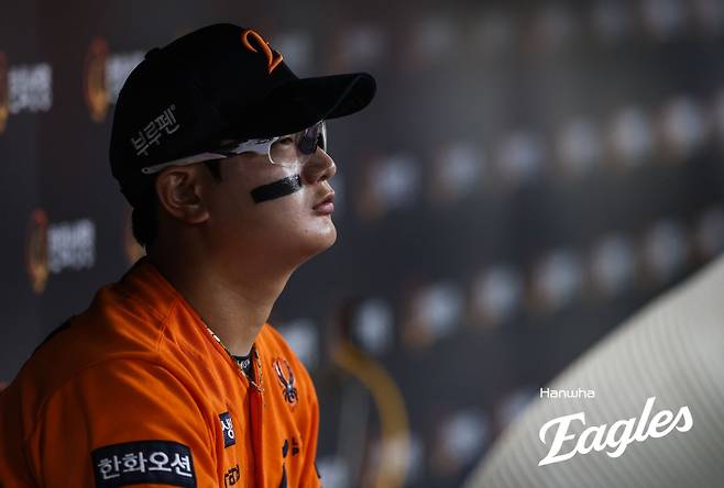 한화 마무리 투수 보직을 내려놓은 김서현. 사진=구단 제공