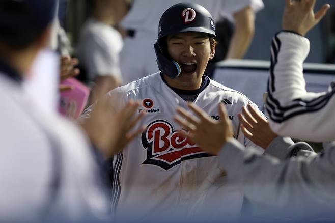 두산 안재석. 두산 제공