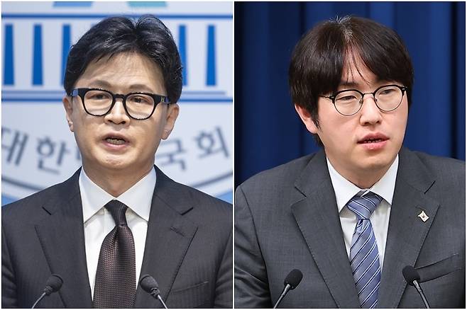 ▲ 한동훈 전 대표(왼쪽)와 하정우 전 청와대 AI미래기획수석비서관(오른쪽) [연합뉴스]