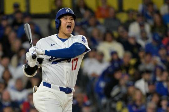 파울을 치고 아쉬워하는 오타니. / 사진=연합뉴스