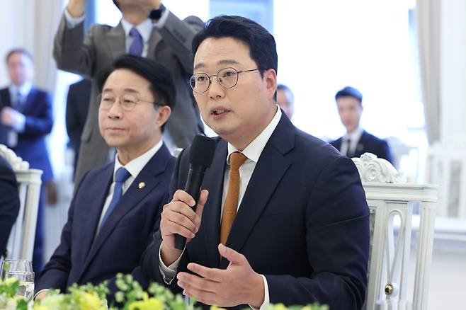 개혁신당 천하람 원내대표. [연합]