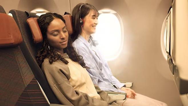 일본항공 기내 이미지