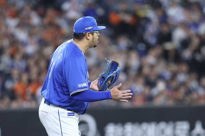 ▲ 아리엘 후라도 ⓒ삼성 라이온즈