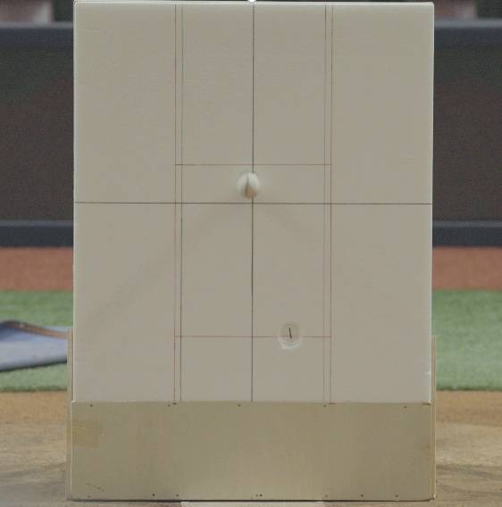 ▲ ABS 정확성 테스트 ⓒ KBO