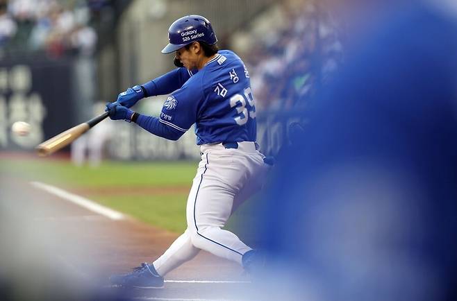 ▲ 김성윤 ⓒ삼성 라이온즈