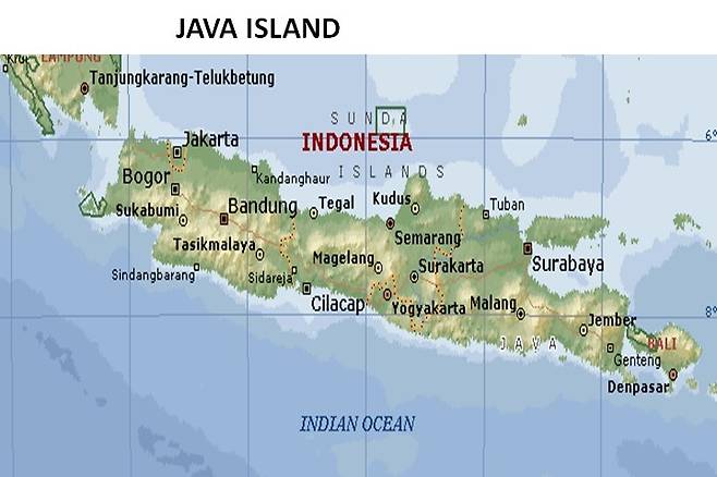 자바섬 현황 [천경해운 제공. 재판매 및 DB 금지]