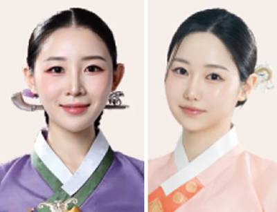 소리꾼 고혜수(左), 가야금 최지혜
