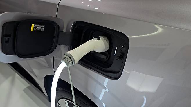 EX90 충전 모습. / 사진=박성수 기자