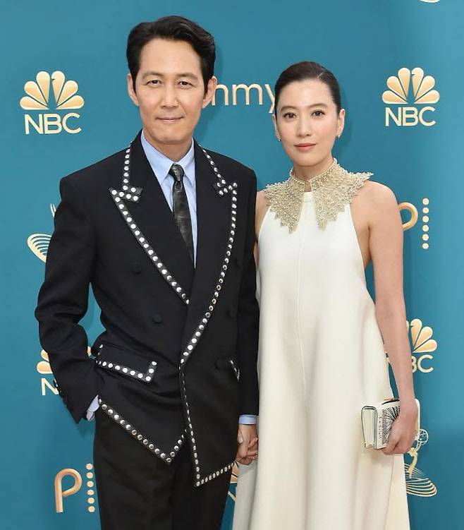 ‘에미상’에 함께 참석했던 이정재(왼쪽) 임세령(사진=에미상)