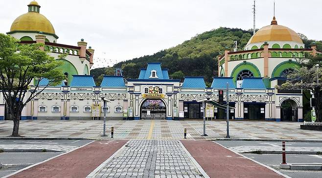 대전 오월드 앞 전경. 김성태 객원기자
