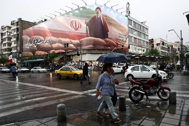 이란 수도 테헤란 거리 / 로이터 연합뉴스