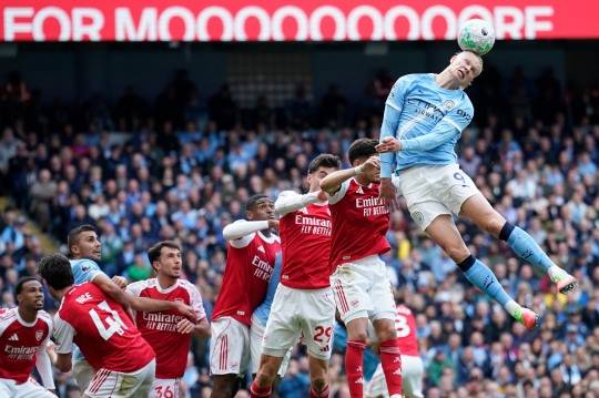 아스널과 맨체스터 시티의 경기 장면. / 사진=연합뉴스